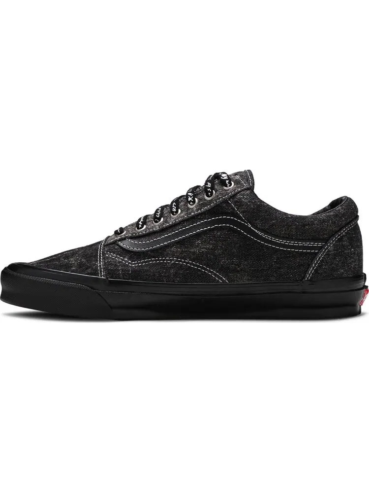 Кеды Vans Raised By Wolves x OG Old Skool LX Acid Wash Denim — изображение 3 из 8, черный