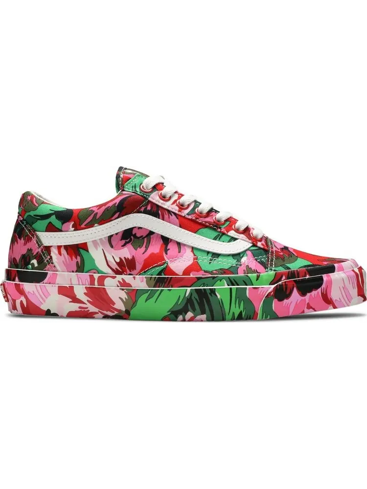 Кеды Vans Kenzo x OG Old Skool LX Floral Red — изображение 1 из 8, красный