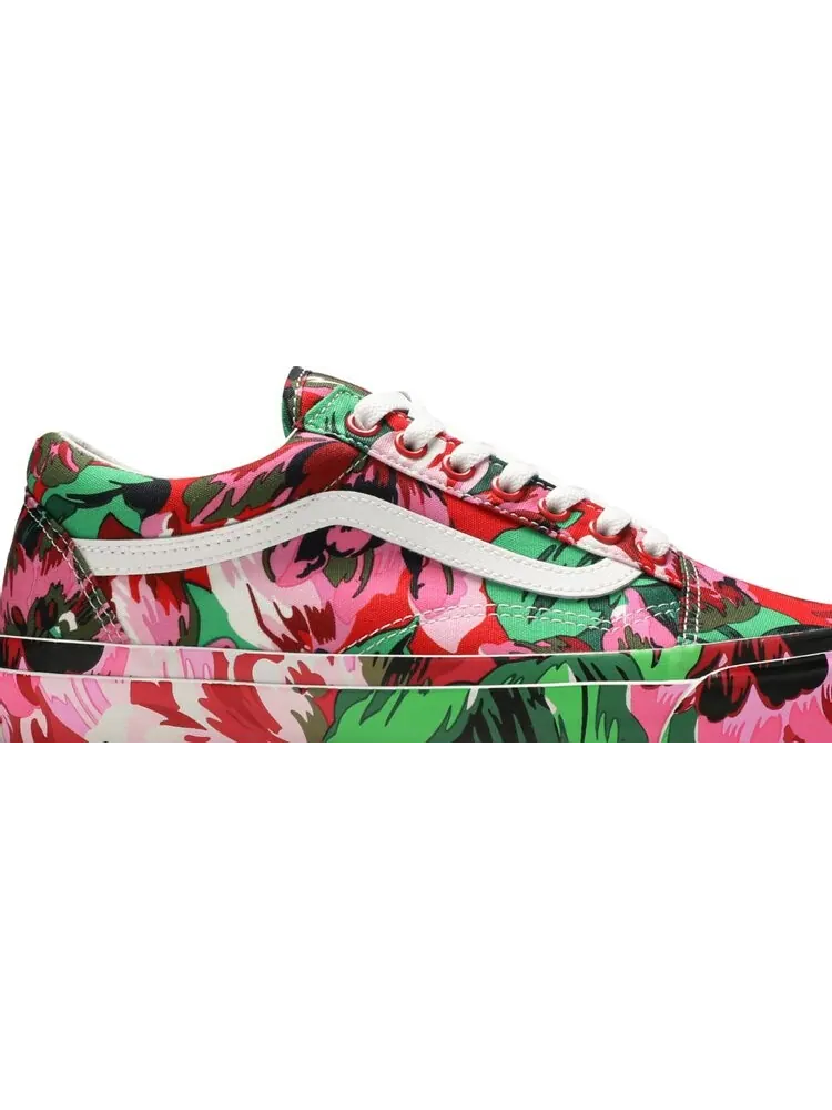 Кеды Vans Kenzo x OG Old Skool LX Floral Red — изображение 2 из 8, красный