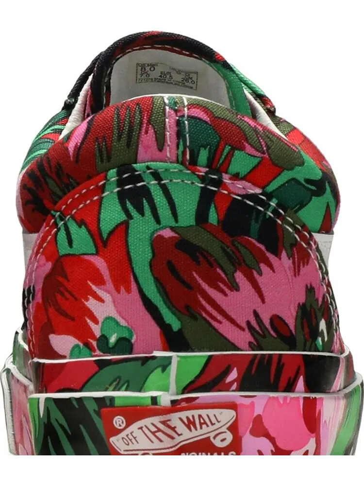 Кеды Vans Kenzo x OG Old Skool LX Floral Red — изображение 7 из 8, красный