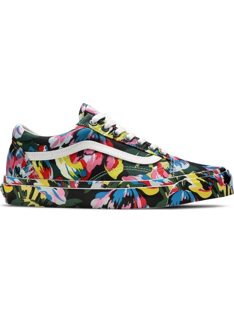 Кеды Vans Kenzo x OG Old Skool LX Floral Green — изображение 1 из 8, зеленый