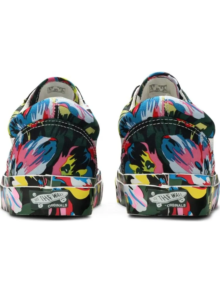 Кеды Vans Kenzo x OG Old Skool LX Floral Green — изображение 6 из 8, зеленый