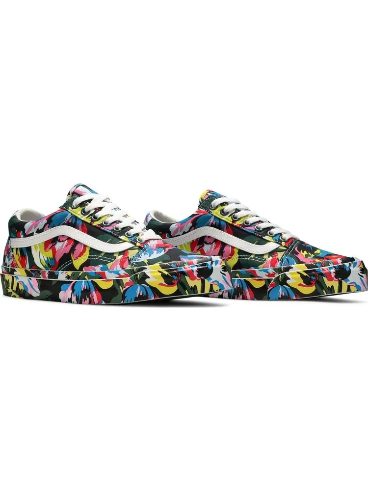 Кеды Vans Kenzo x OG Old Skool LX Floral Green — изображение 8 из 8, зеленый