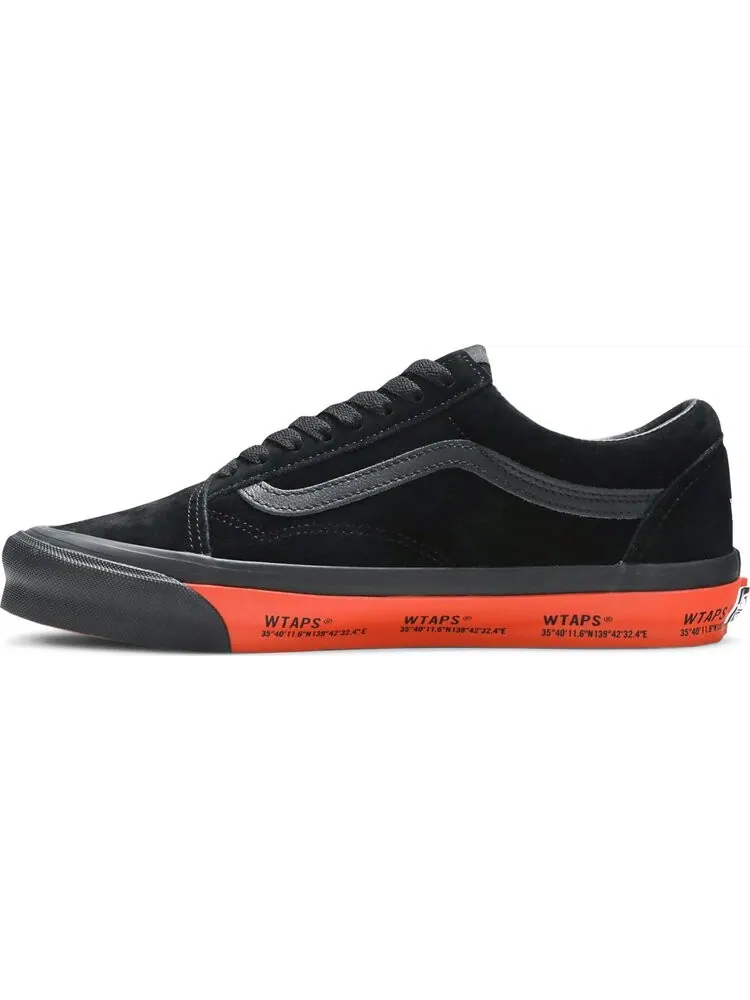 Кеды Vans WTAPS x Old Skool LX Black Orange — изображение 3 из 8, черный