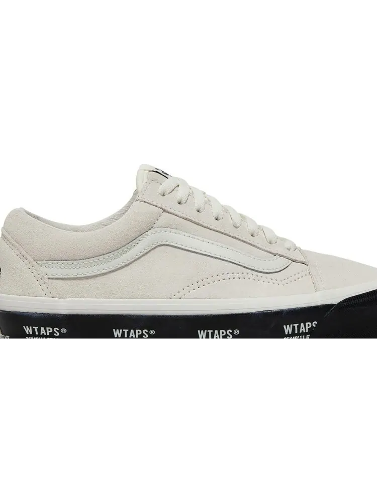 Кеды Vans WTAPS x Old Skool LX White Black — изображение 2 из 8, белый