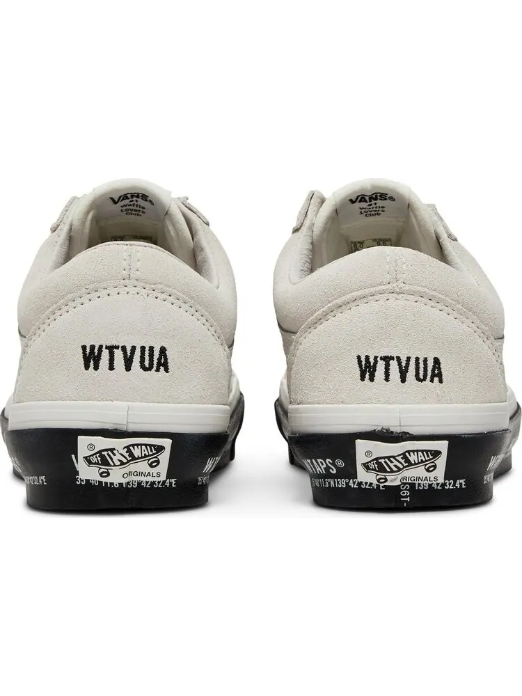 Кеды Vans WTAPS x Old Skool LX White Black — изображение 6 из 8, белый