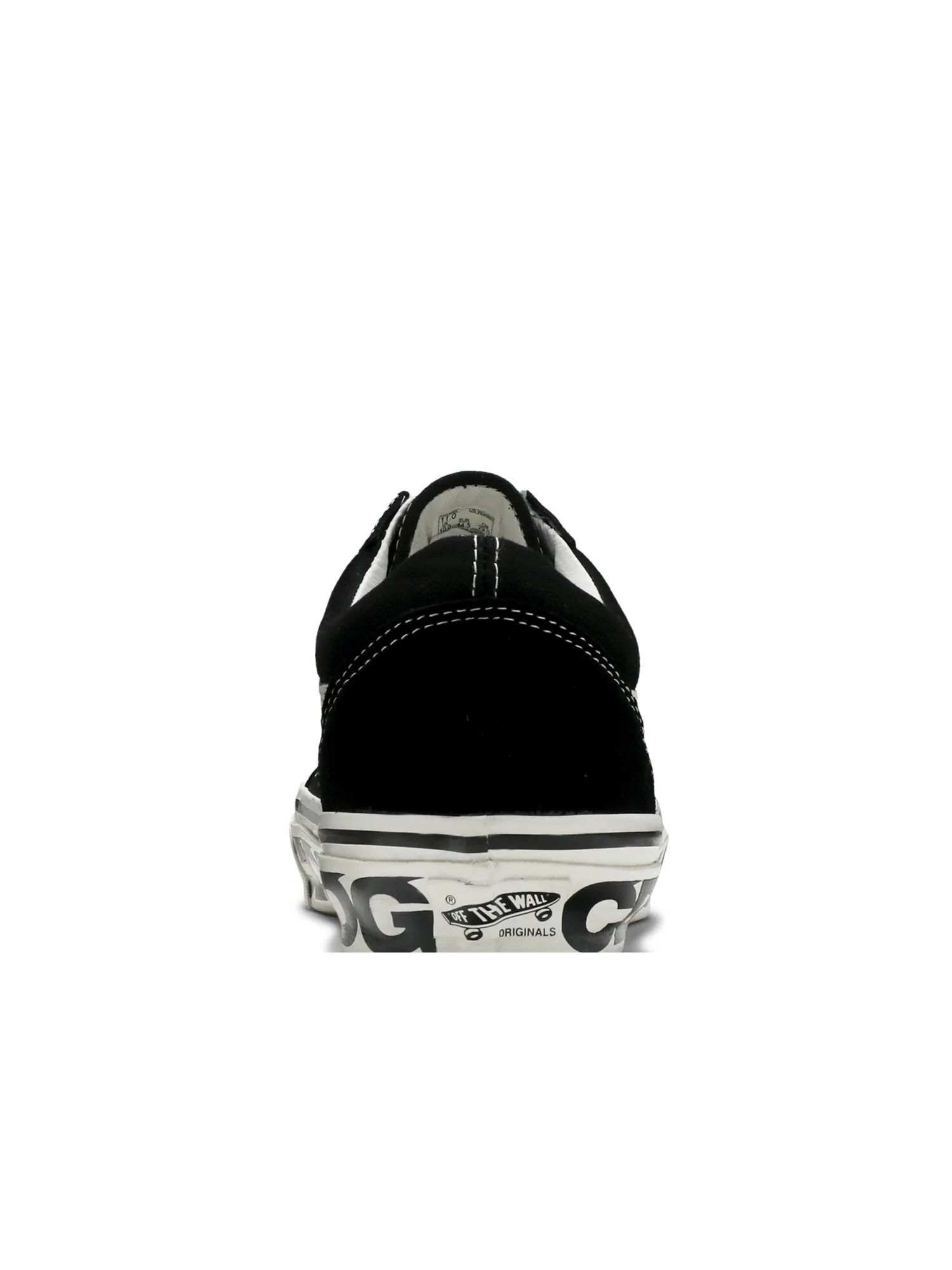 Кроссовки Vans OG Old Skool LX x Comme des Gar?ons (Черные) — изображение 7 из 8, черный/белый