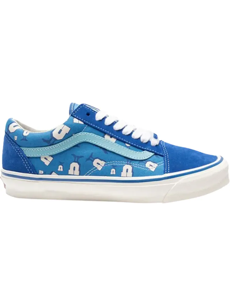 Кеды Vans Undefeated x OG Old Skool LX U-Man Bistro - Blue Lolite — изображение 1 из 1, синий