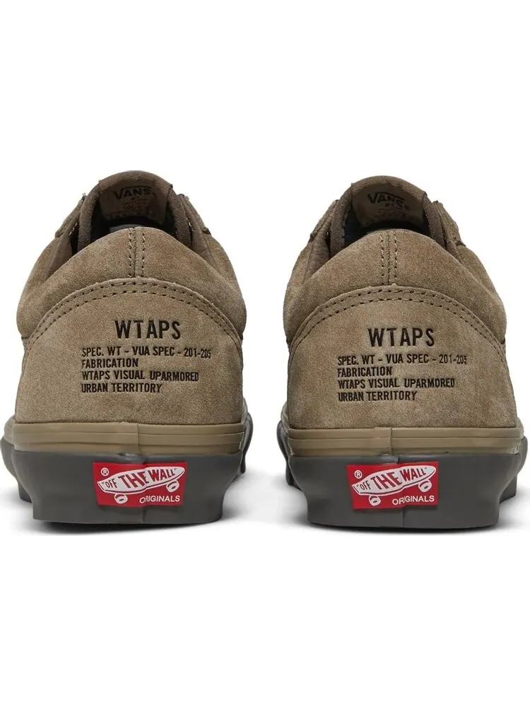 Кеды Vans WTAPS x OG Old Skool LX Coyote — изображение 6 из 8, зеленый
