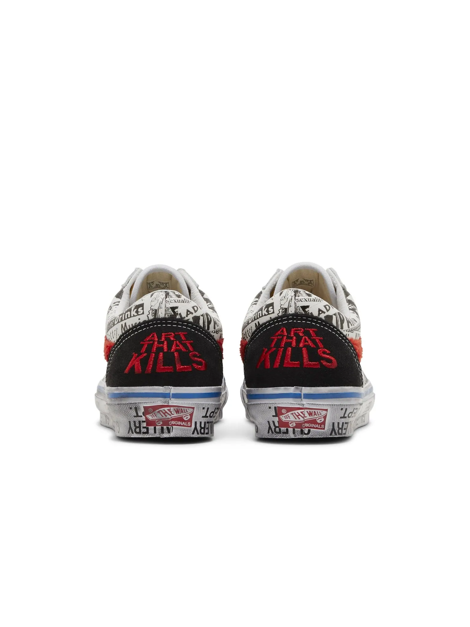 Ботинки Gallery Dept. x OG Old Skool LX Vans — изображение 6 из 8, черный/белый