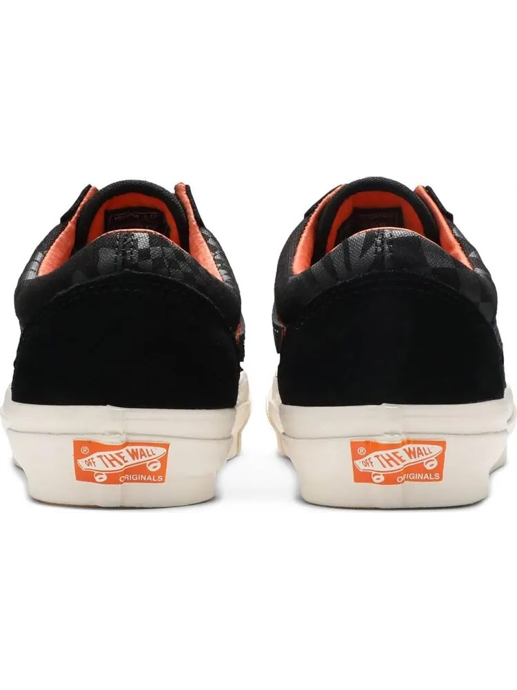 Кеды Vans Porter-Yoshida & Co. x OG Old Skool LX Floral Checkerboard - Black — изображение 6 из 8, черный