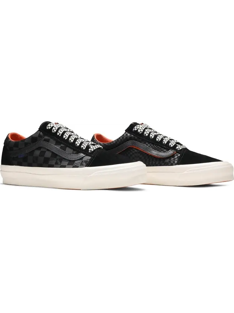 Кеды Vans Porter-Yoshida & Co. x OG Old Skool LX Floral Checkerboard - Black — изображение 8 из 8, черный