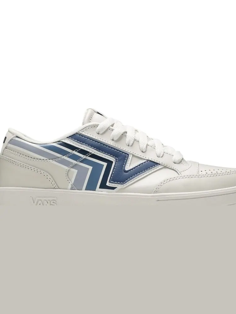Кеды Vans Penn x Lowland ComfyCush Blanc De Blanc Navy — изображение 2 из 8, белый