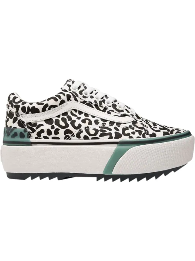 Кеды Vans Old Skool Stacked UV Ink - Leopard — изображение 1 из 1, белый