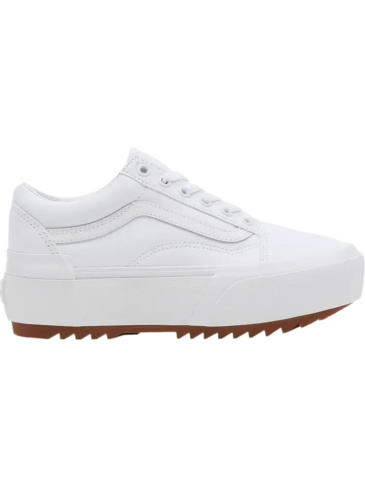 Кеды Vans Old Skool Stacked True White Gum — изображение 1 из 1, белый