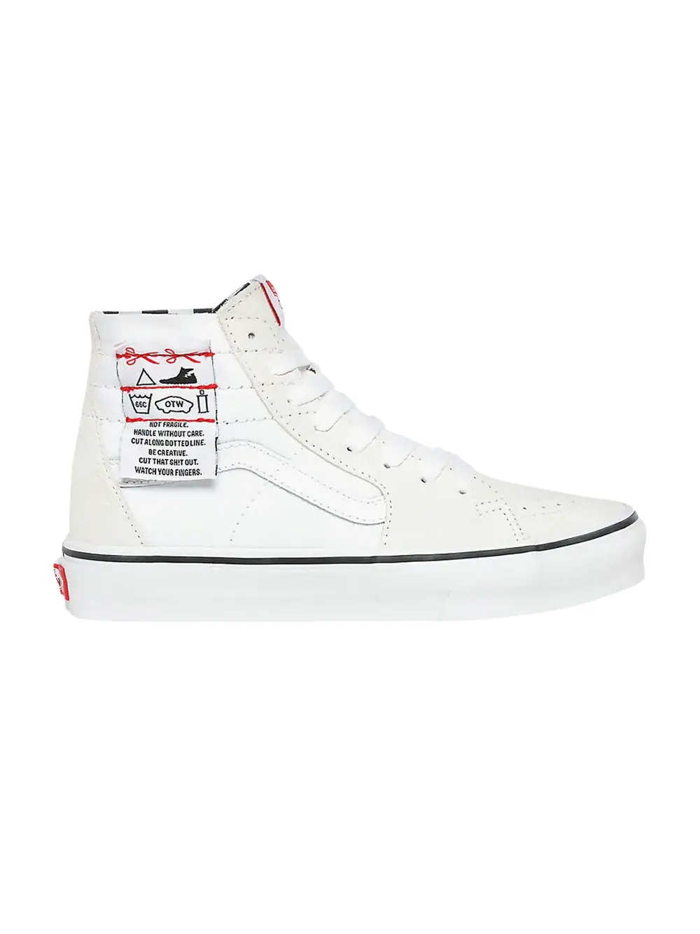 Кроссовки Sk8-Hi Tapered Vans — изображение 1 из 1, белый/белый