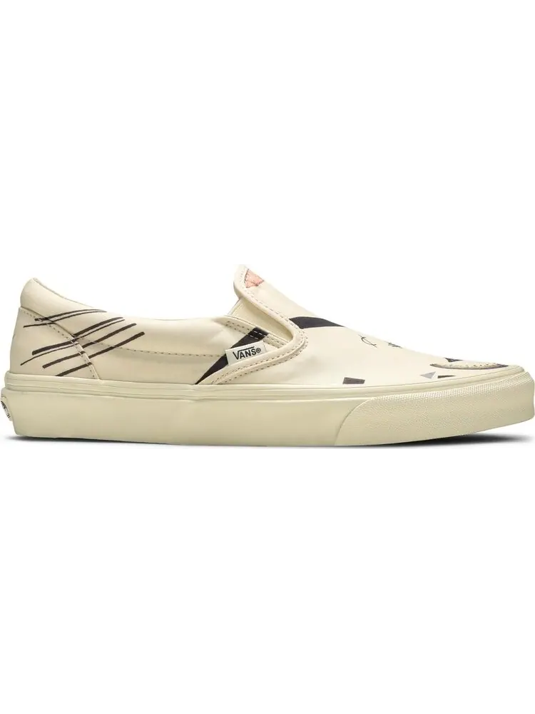 Кеды Vans MoMA x Classic Slip-On Vasily Kandinskys Orange — изображение 1 из 8, бежевый