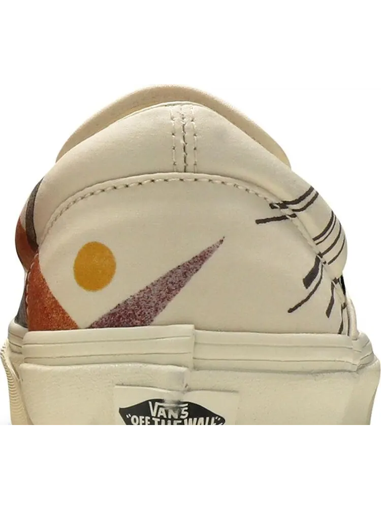 Кеды Vans MoMA x Classic Slip-On Vasily Kandinskys Orange — изображение 7 из 8, бежевый
