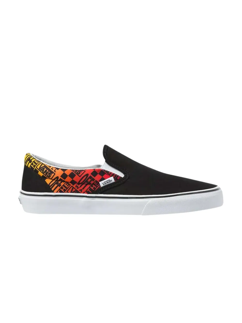 Классические слипоны Vans — изображение 1 из 1, черный/белый