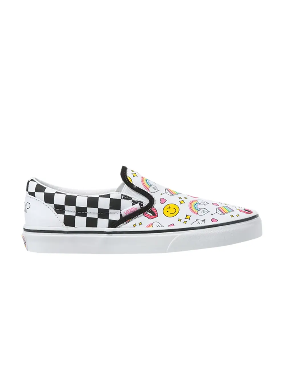 Слипоны Flour Shop x Classic Vans — изображение 1 из 1, белый/мульти