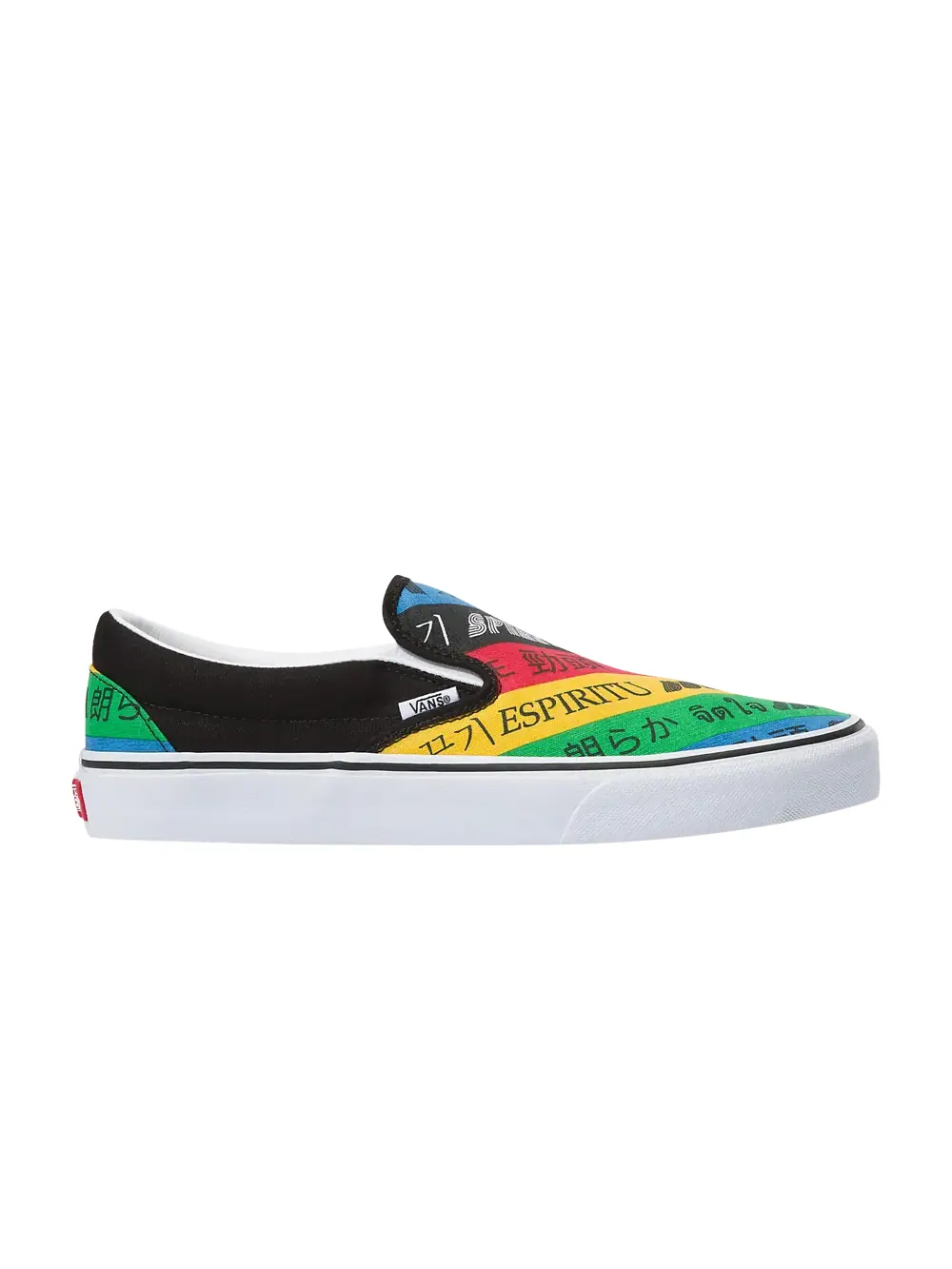 Классические слипоны Vans — изображение 1 из 1, мульти-/белый