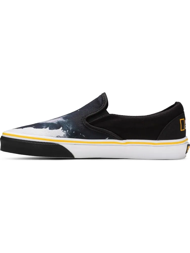 Кеды Vans National Geographic x Classic Slip-On Then Now Glacier — изображение 3 из 8, черный