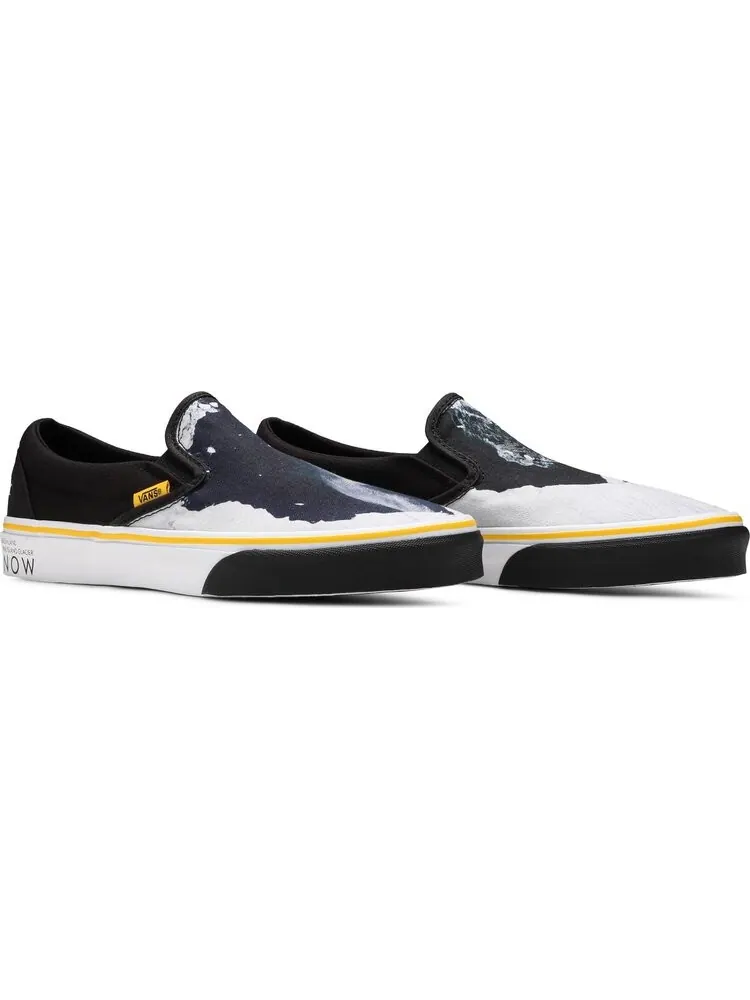 Кеды Vans National Geographic x Classic Slip-On Then Now Glacier — изображение 8 из 8, черный
