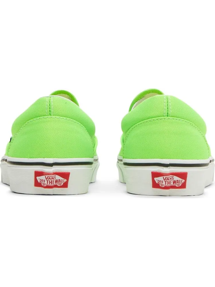 Кеды Vans Classic Slip-On Neon - Green Gecko — изображение 6 из 8, зеленый