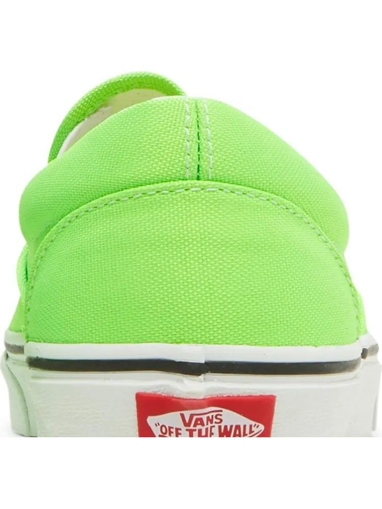 Кеды Vans Classic Slip-On Neon - Green Gecko — изображение 7 из 8, зеленый