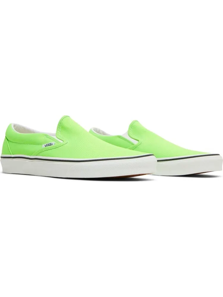 Кеды Vans Classic Slip-On Neon - Green Gecko — изображение 8 из 8, зеленый