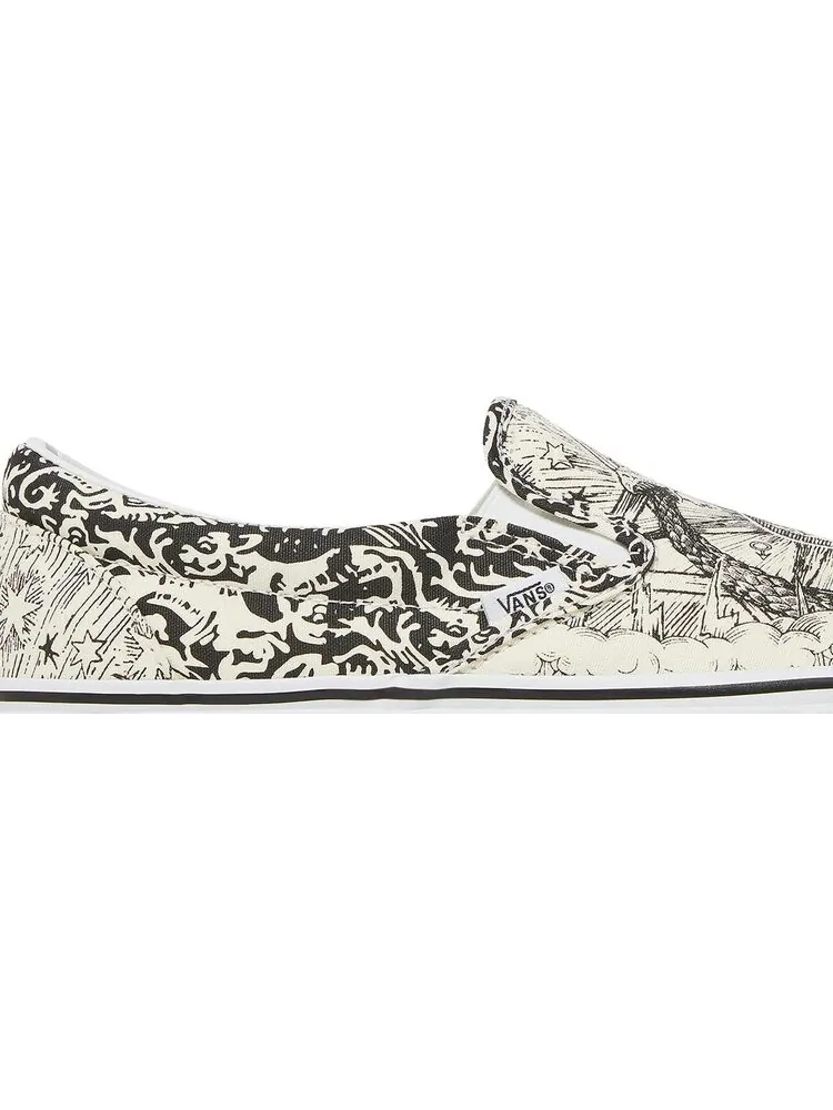 Кеды Vans Classic Slip-On Ouroboros — изображение 2 из 8, белый