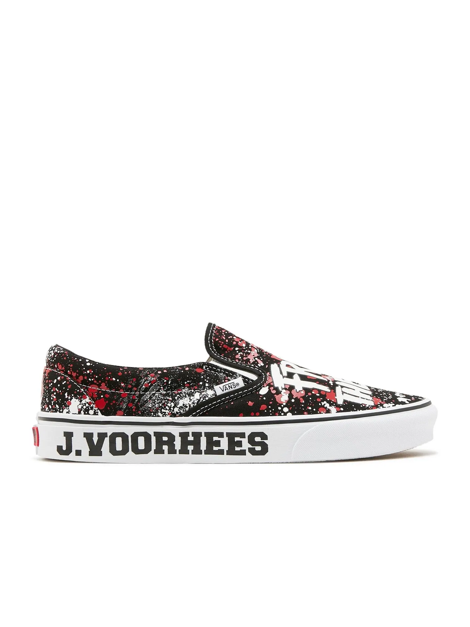 Кроссовки Vans House Of Terror X Classic Slip-On 'Friday The 13Th' — изображение 1 из 4, черный