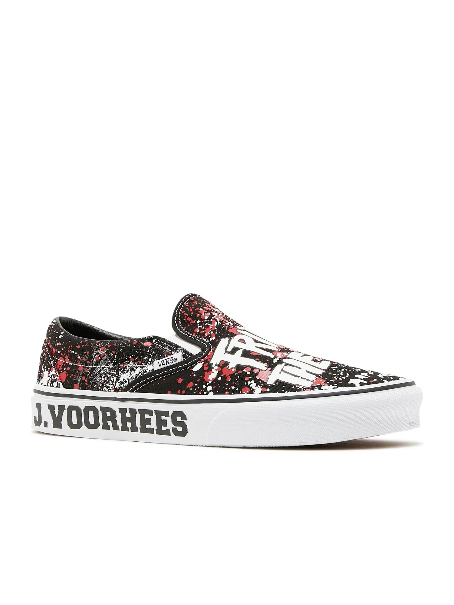 Кроссовки Vans House Of Terror X Classic Slip-On 'Friday The 13Th' — изображение 2 из 4, черный