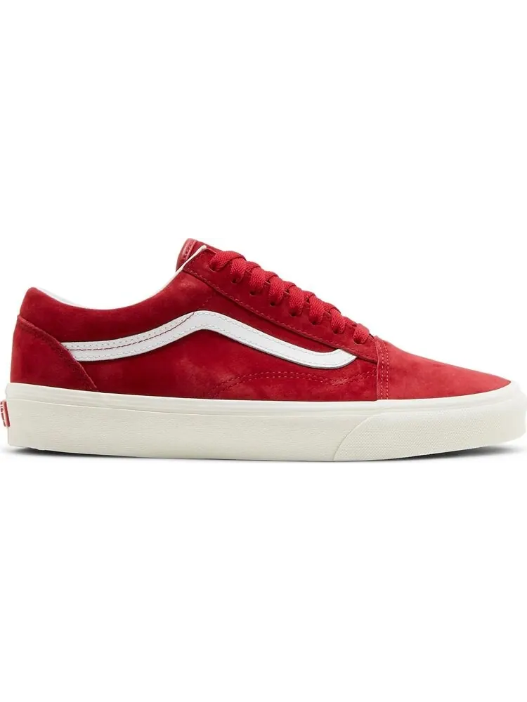 Кеды Vans Old Skool Pig Suede - Chili Pepper — изображение 1 из 8, красный