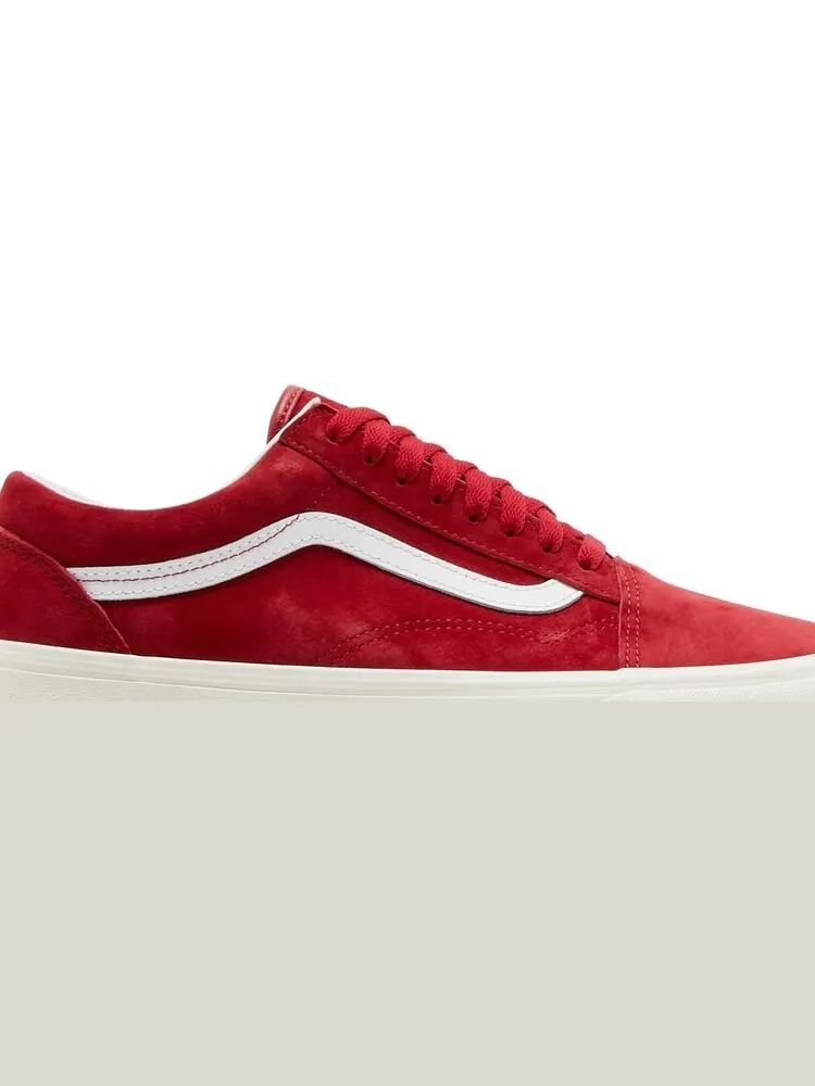 Кеды Vans Old Skool Pig Suede - Chili Pepper — изображение 2 из 8, красный