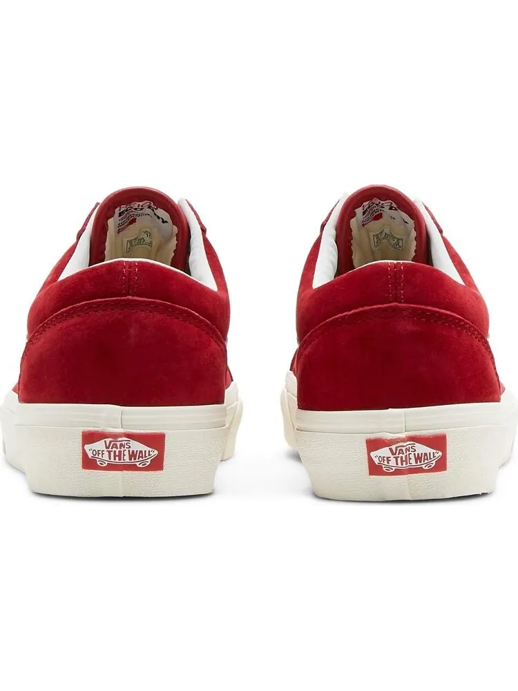 Кеды Vans Old Skool Pig Suede - Chili Pepper — изображение 6 из 8, красный