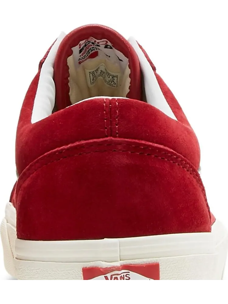 Кеды Vans Old Skool Pig Suede - Chili Pepper — изображение 7 из 8, красный