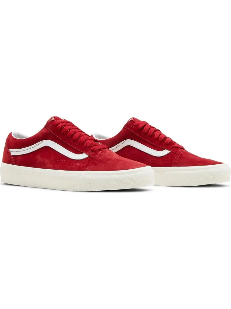 Кеды Vans Old Skool Pig Suede - Chili Pepper — изображение 8 из 8, красный
