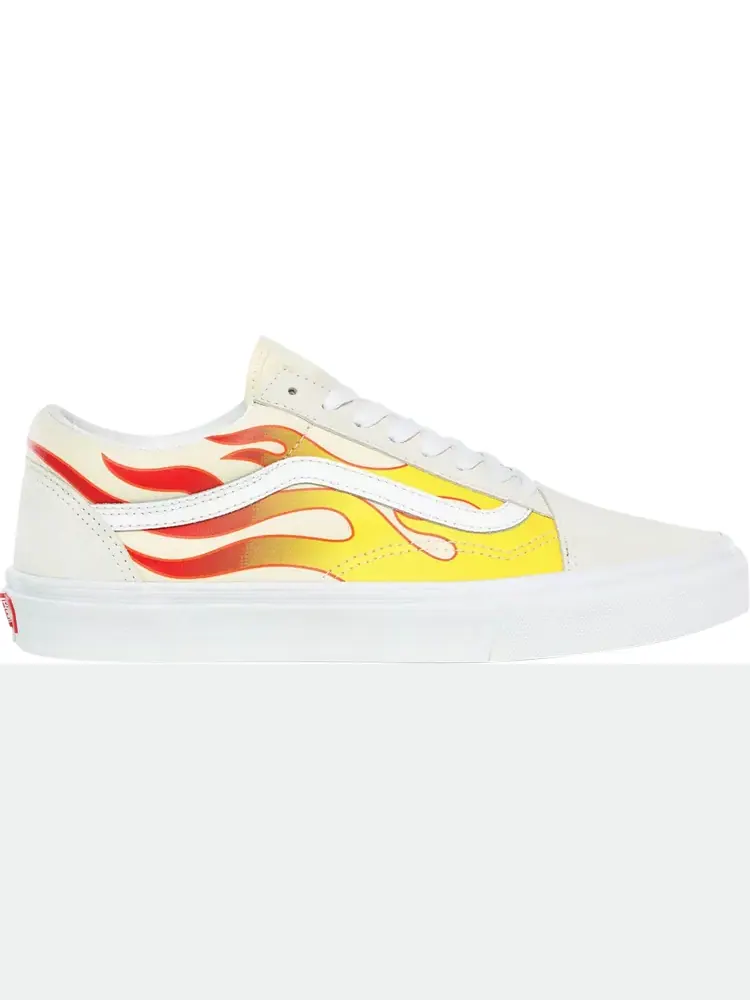 Кеды Vans Old Skool Flame — изображение 1 из 1, белый