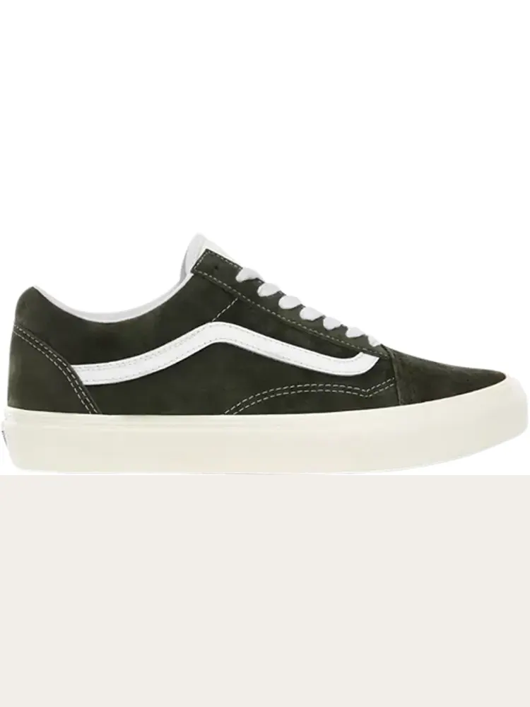 Кеды Vans Old Skool Pig Suede - Grape Leaf — изображение 1 из 1, зеленый