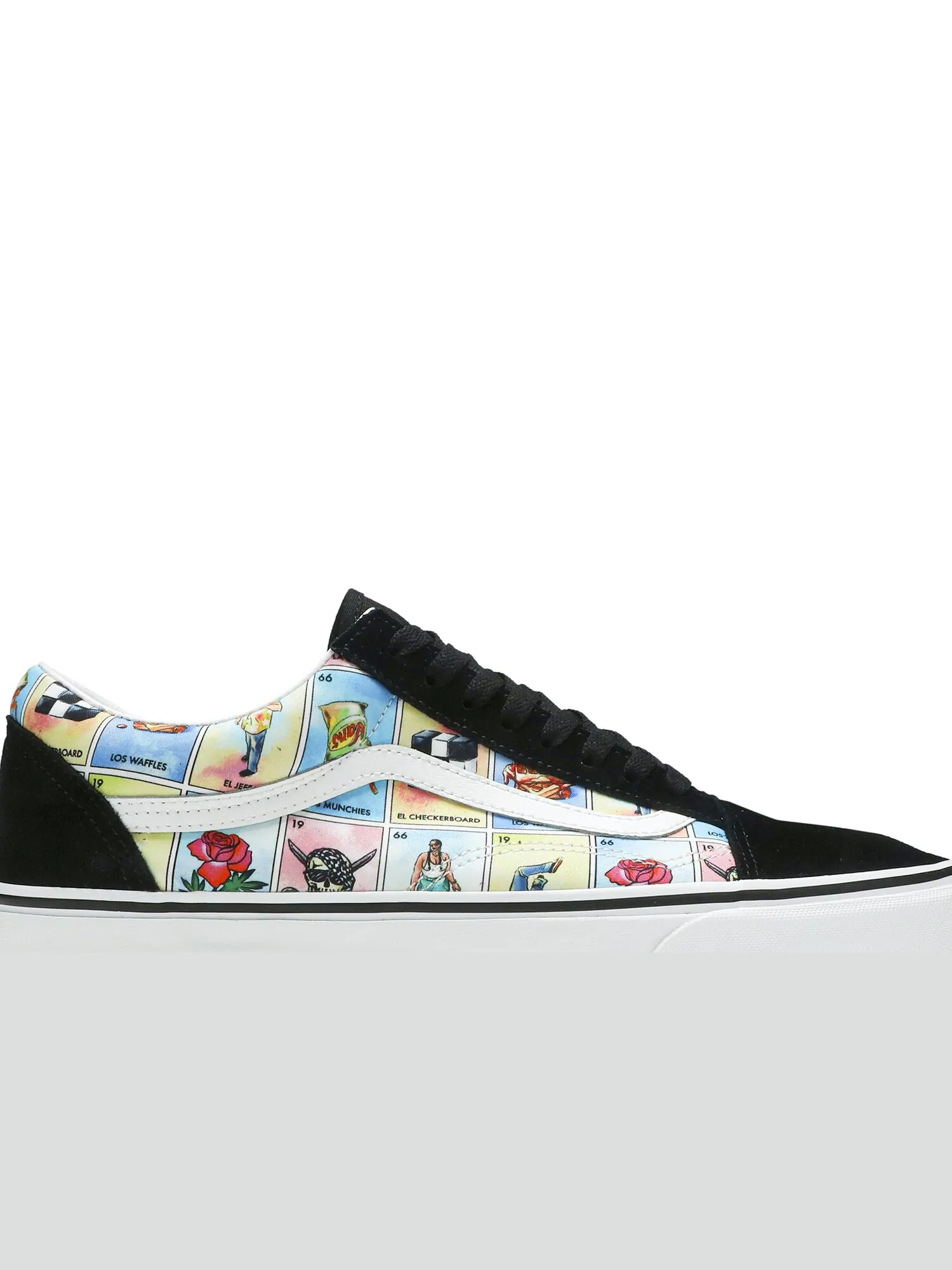 Кроссовки Old Skool Vans — изображение 2 из 8, мульти-/белый