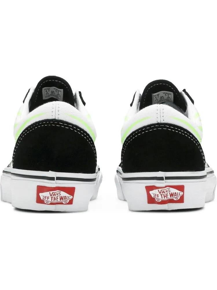 Кеды Vans Old Skool Flame Black White — изображение 6 из 8, черный