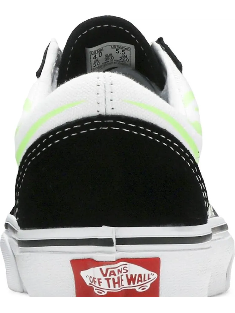 Кеды Vans Old Skool Flame Black White — изображение 7 из 8, черный