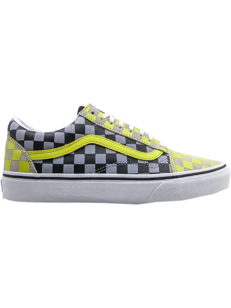 Кроссовки Vans Old Skool Black Yellow Checkerboard — изображение 1 из 1, мульти
