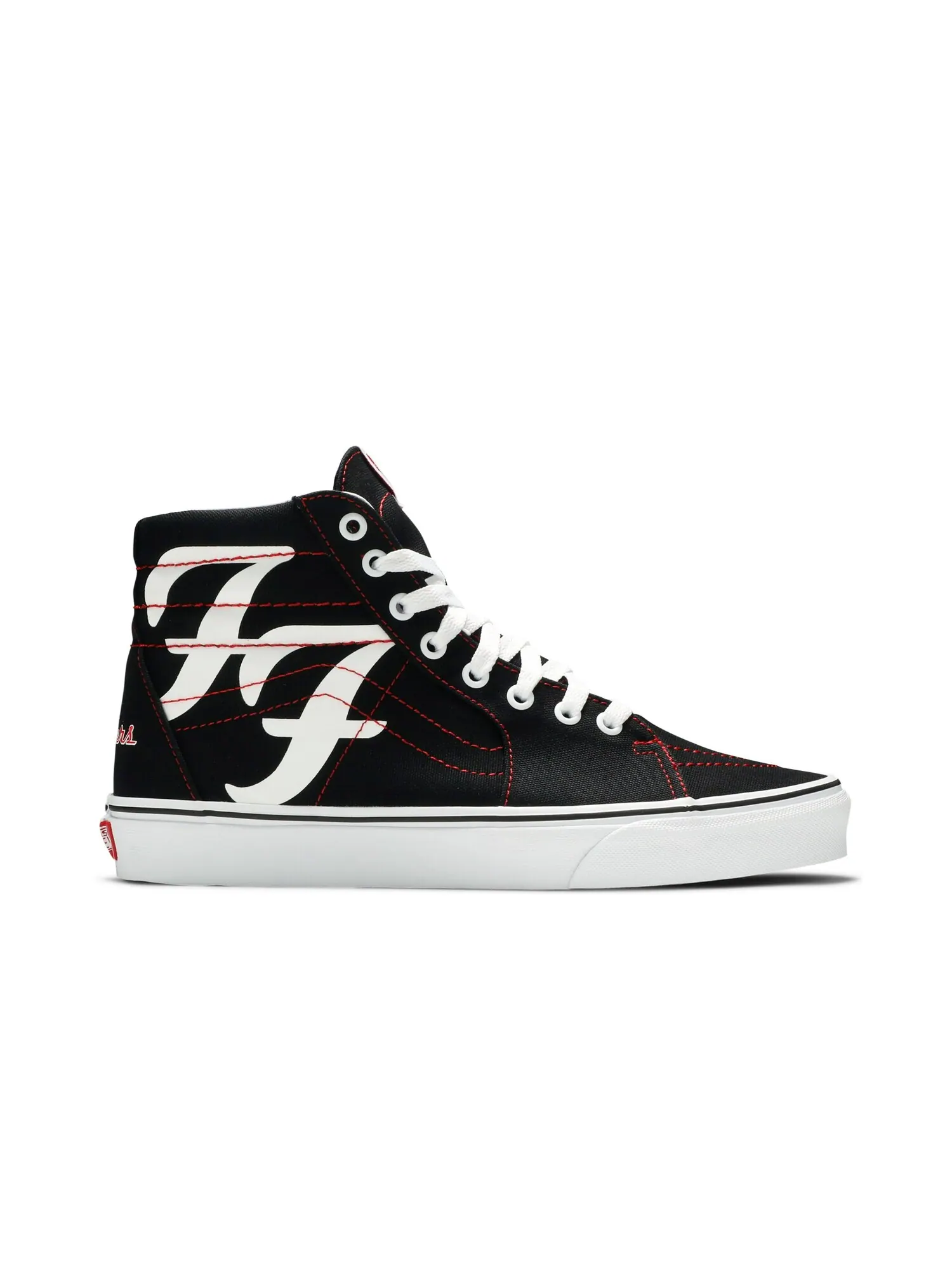 Кроссовки Foo Fighters x Sk8-Hi Vans — изображение 1 из 8, черный/белый