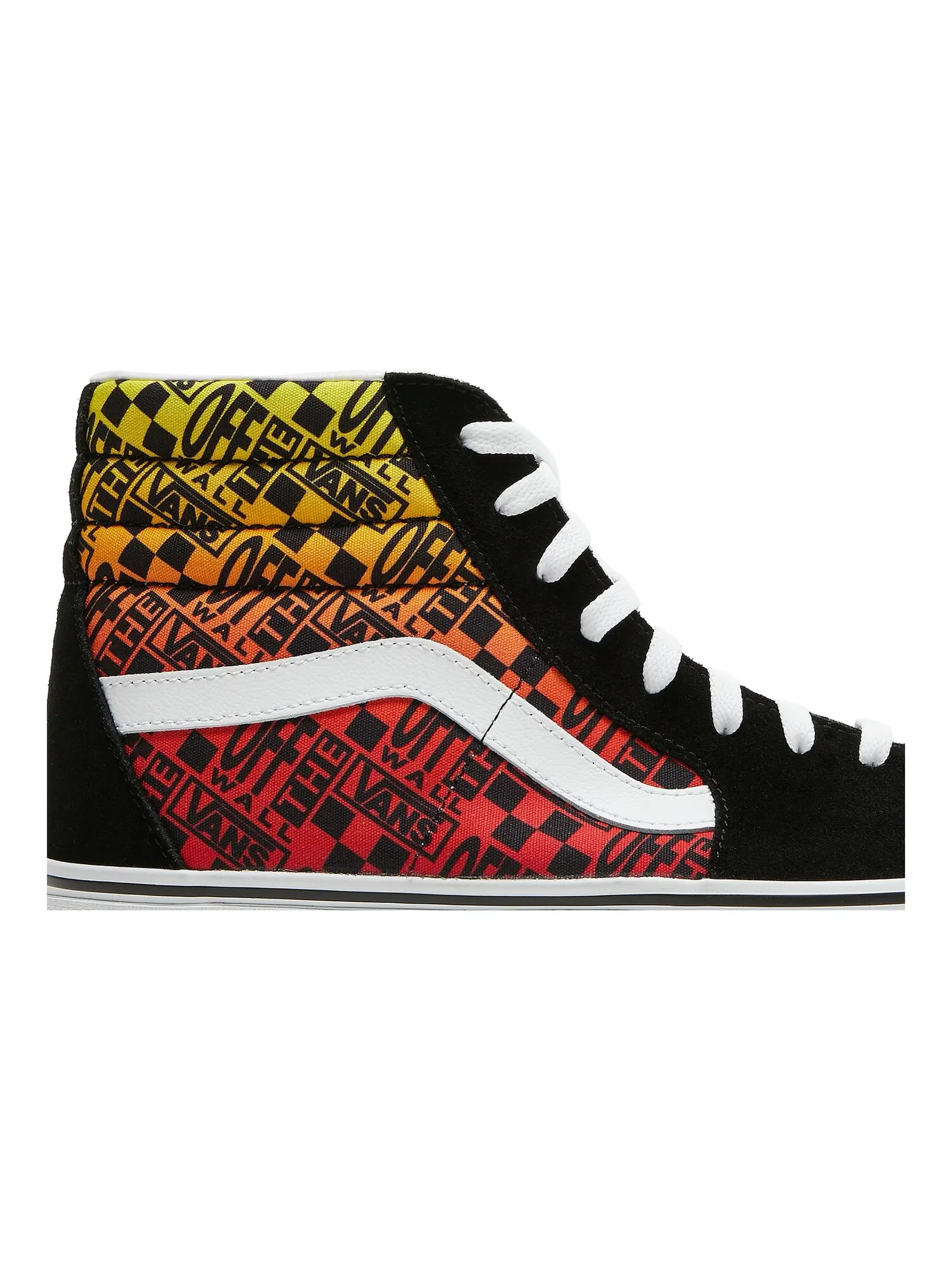 Кроссовки Sk8-Hi Vans — изображение 2 из 8, черный/белый