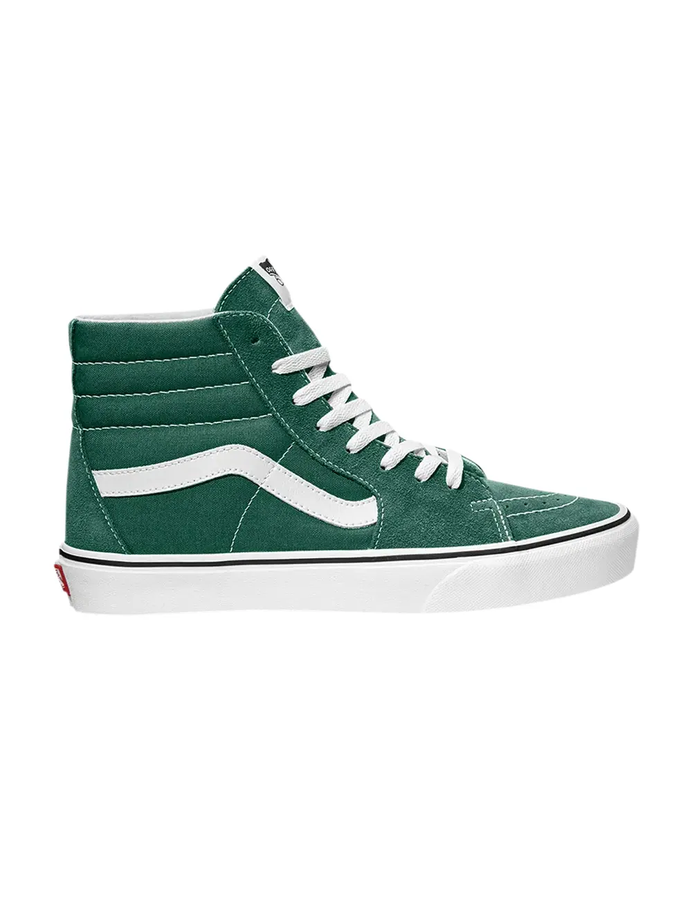 Кроссовки Sk8-Hi Vans — изображение 1 из 1, зеленый/белый