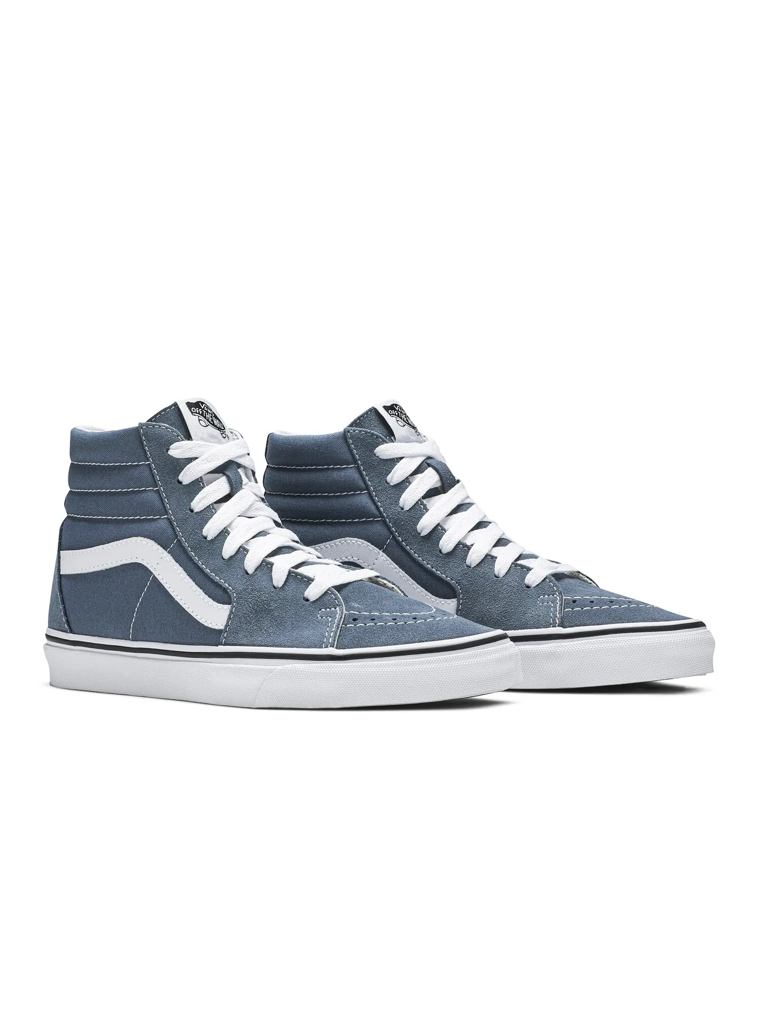 Кроссовки Sk8-Hi Vans — изображение 8 из 8, синий/белый