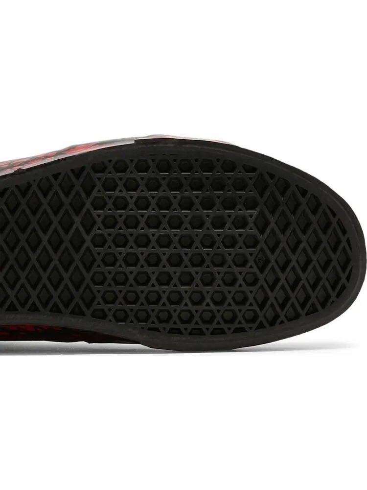 Кеды Vans House of Terror x Sk8-Hi The Nightmare on Elm Street — изображение 5 из 8, красный
