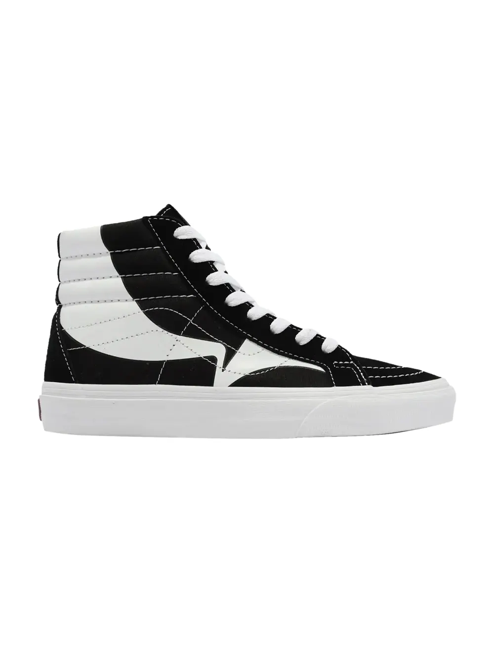 Кроссовки Sk8-Hi Reissue Vans — изображение 1 из 1, черный/белый